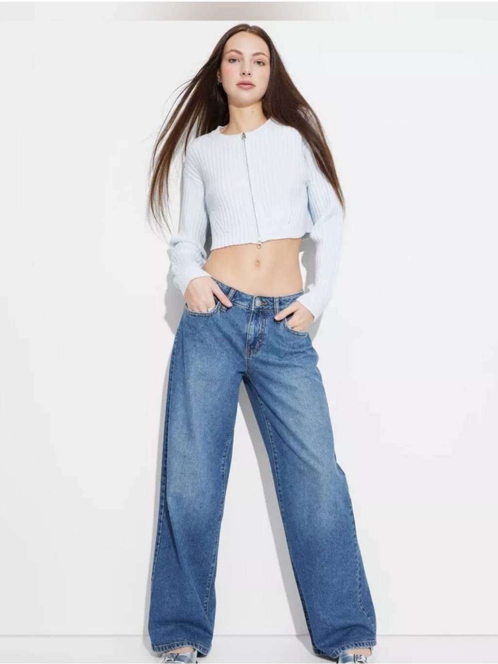Wild Fable Wide Leg Jeans In Blue